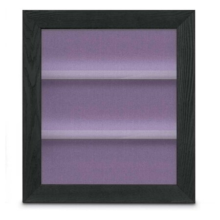 United Visual Products Indoor Enclosed Combo Board, 42"x32", White Frame/White Porcelain & Surf UVCB4232W-WHTPORC-SURF